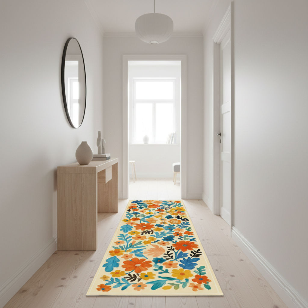 NALIRA - Hand Tufted Floral Carpet